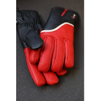 Перчатки AGV (черно-красные)
